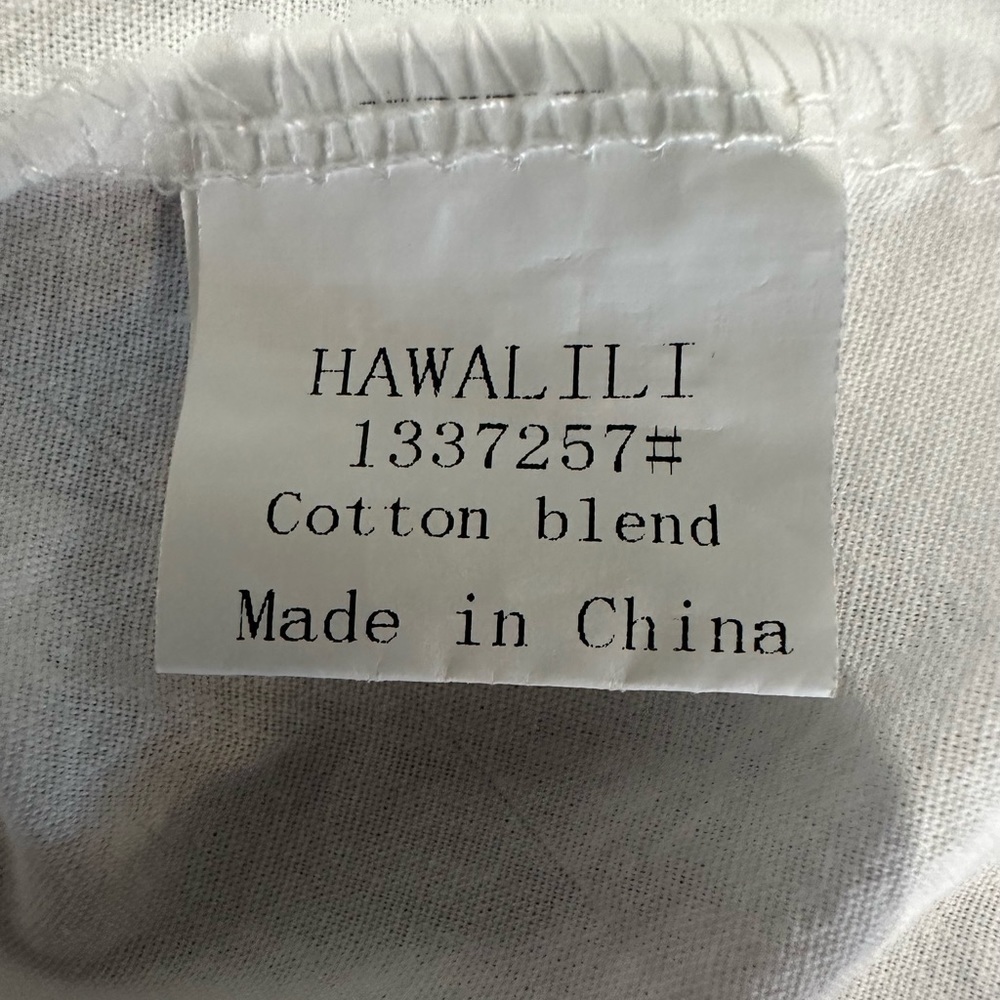 Men’s Hawalili Button Down Embroidered Shirt - Size XXL - Size 2XL - Picture 5 of 6